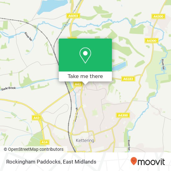 Rockingham Paddocks map