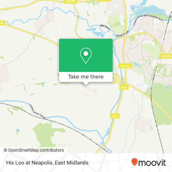 His Loo at Neapolis map