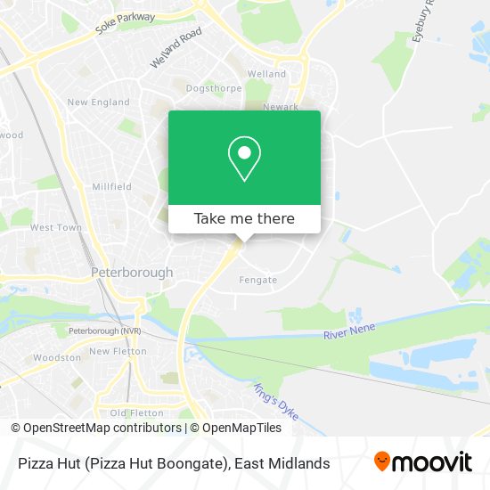 Pizza Hut (Pizza Hut Boongate) map