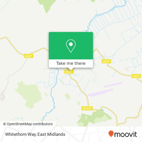 Whitethorn Way map