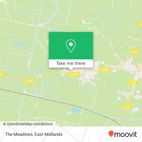 The Meadows map