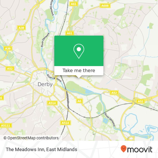 The Meadows Inn map
