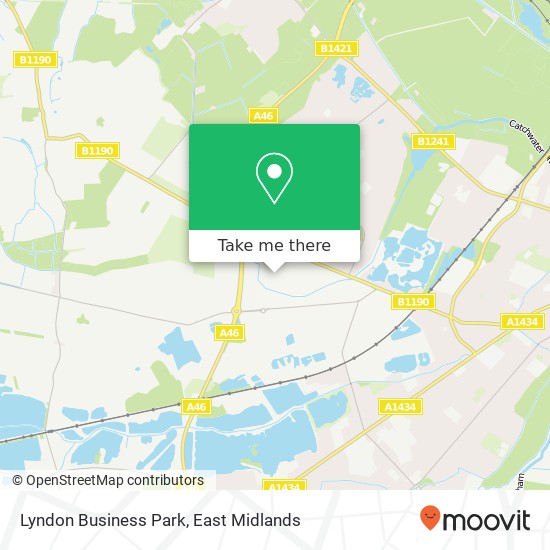 Lyndon Business Park map