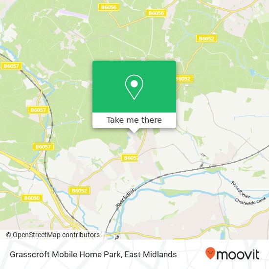 Grasscroft Mobile Home Park map