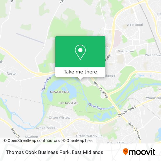 Thomas Cook Business Park map