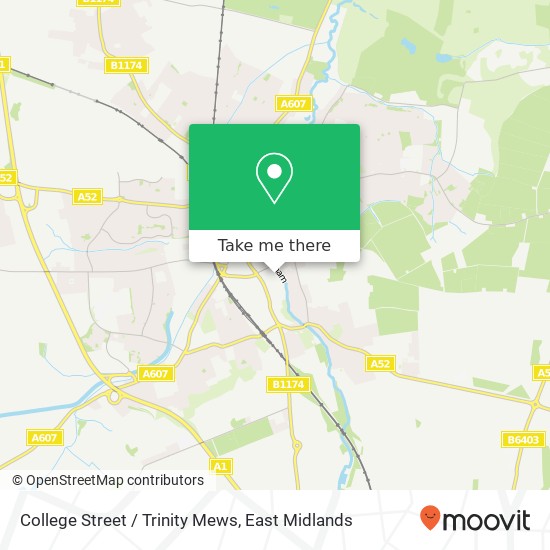 College Street / Trinity Mews map