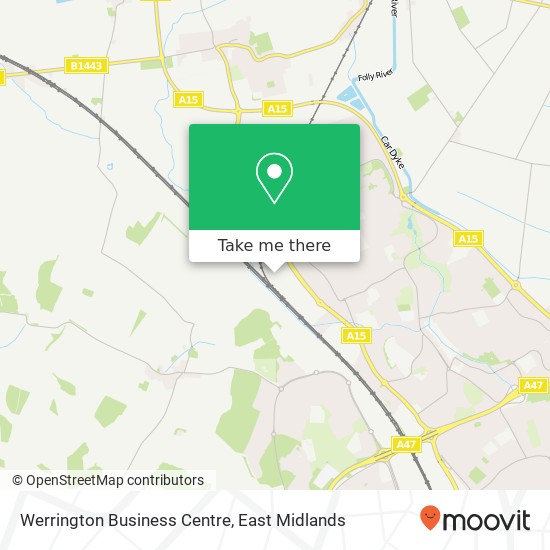 Werrington Business Centre map