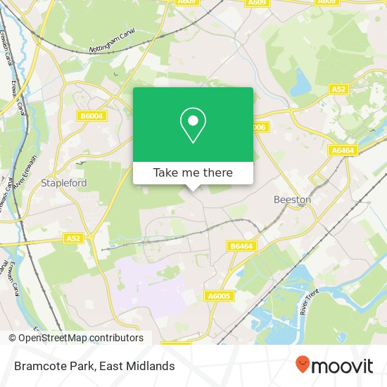 Bramcote Park map