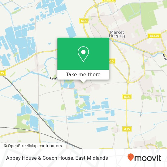 Abbey House & Coach House map