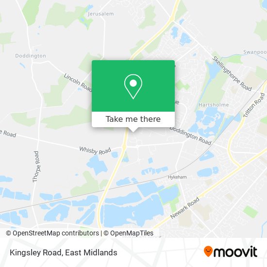 Kingsley Road map