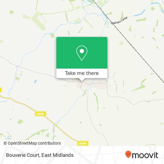 Bouverie Court map