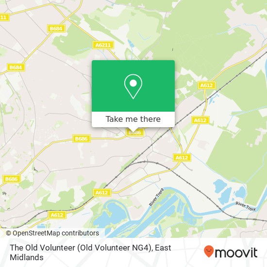 The Old Volunteer (Old Volunteer NG4) map
