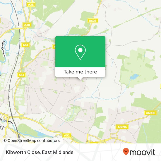 Kibworth Close map