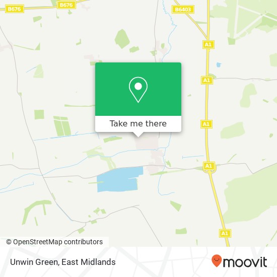 Unwin Green map