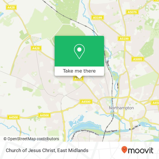 Church of Jesus Christ map