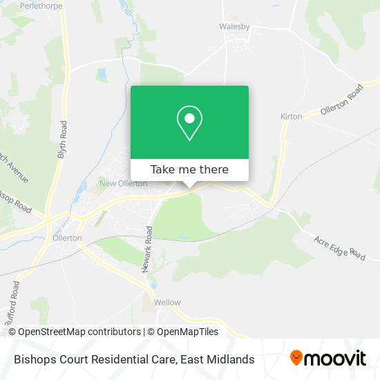 Bishops Court Residential Care map