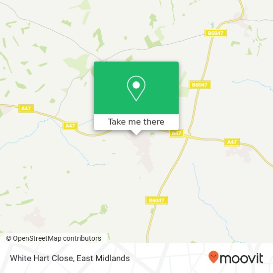 White Hart Close map