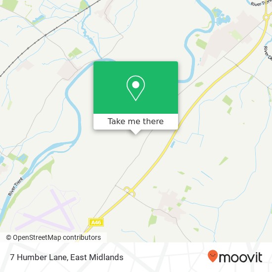 7 Humber Lane map