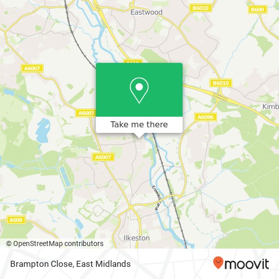 Brampton Close map