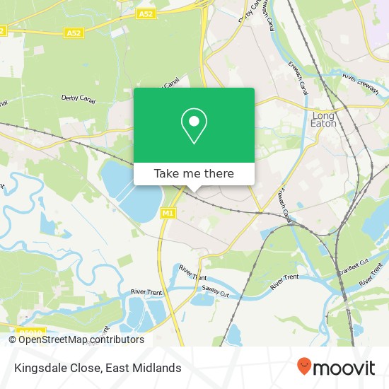Kingsdale Close map