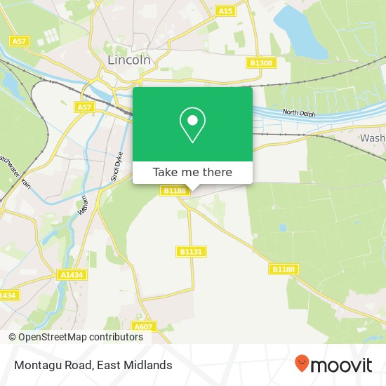Montagu Road map