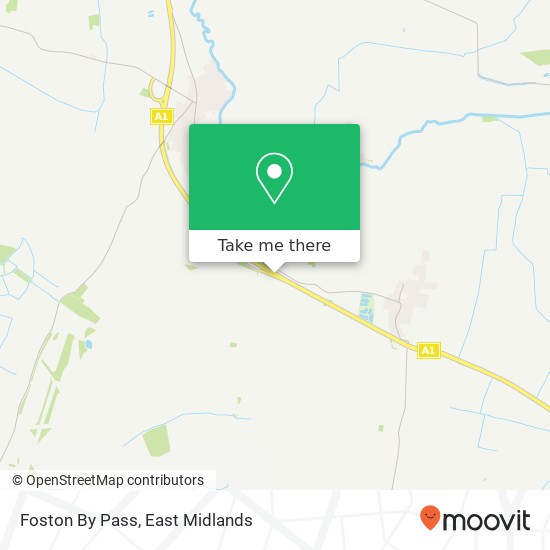 Foston By Pass map