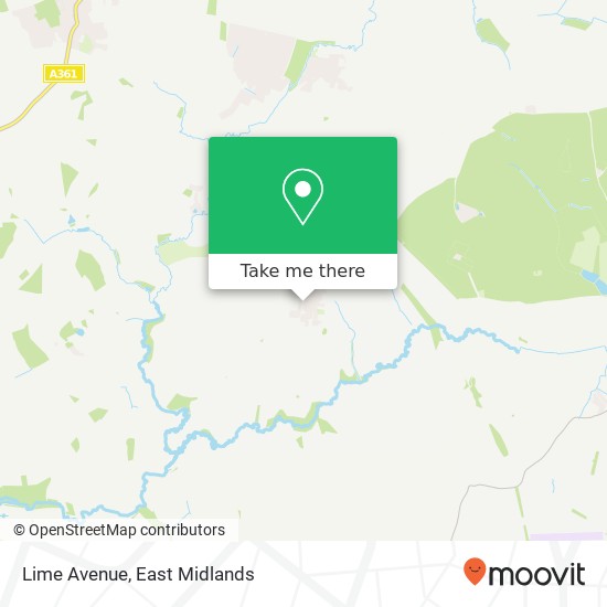 Lime Avenue map