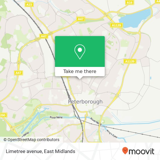 Limetree avenue map