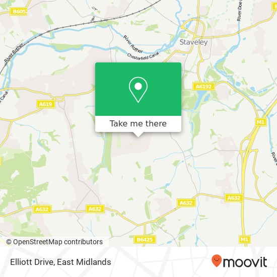 Elliott Drive map