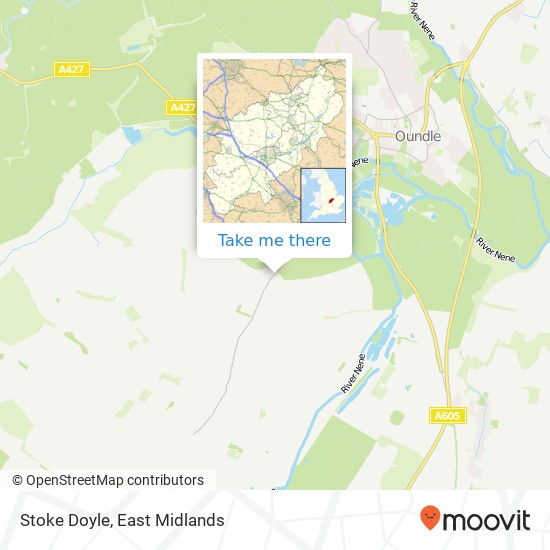 Stoke Doyle map