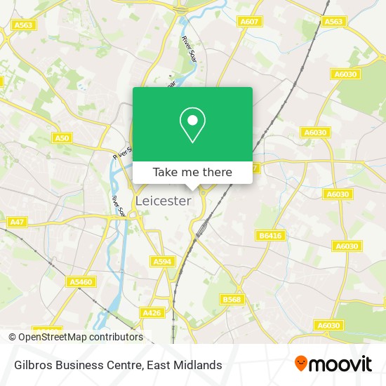 Gilbros Business Centre map