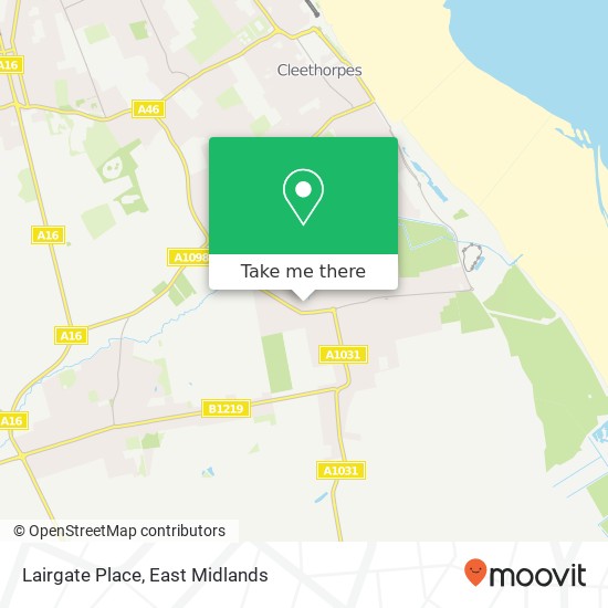 Lairgate Place map