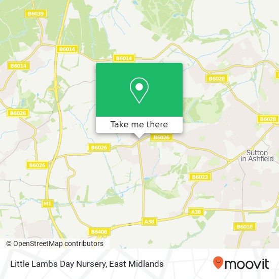 Little Lambs Day Nursery map