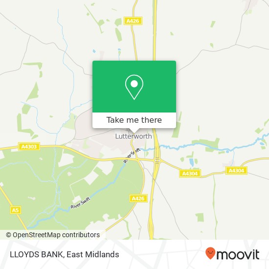 LLOYDS BANK map