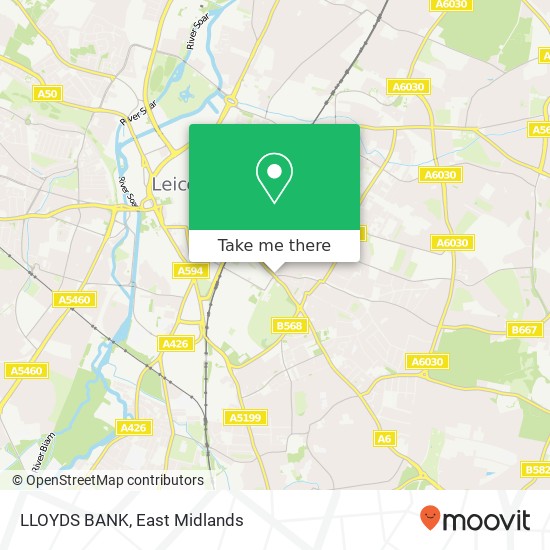 LLOYDS BANK map