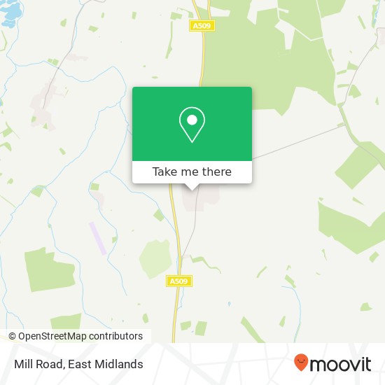 Mill Road map