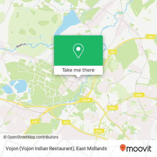 Vojon (Vojon Indian Restaurant) map