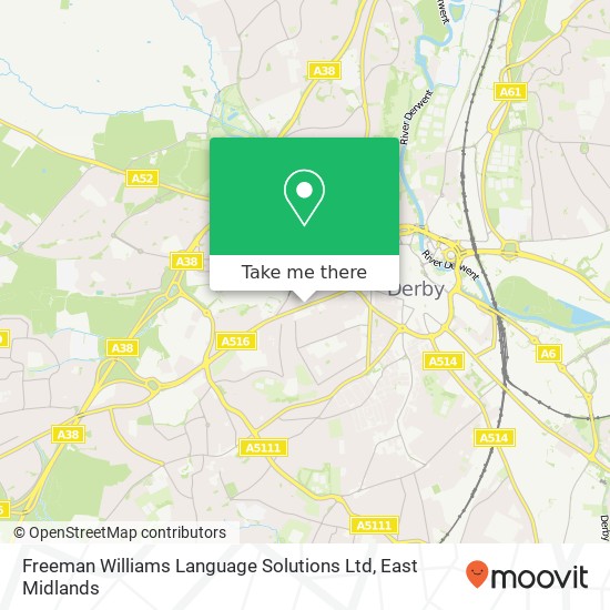 Freeman Williams Language Solutions Ltd map