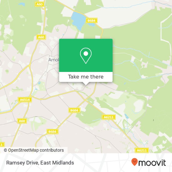 Ramsey Drive map