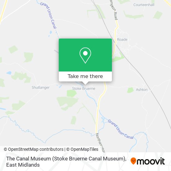 The Canal Museum (Stoke Bruerne Canal Museum) map