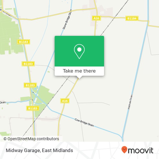 Midway Garage map