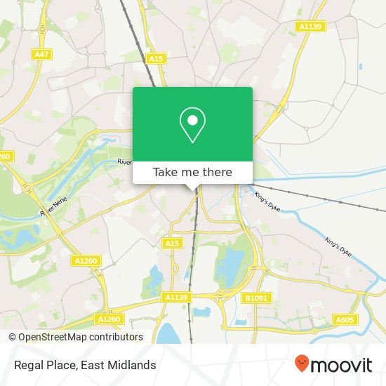 Regal Place map
