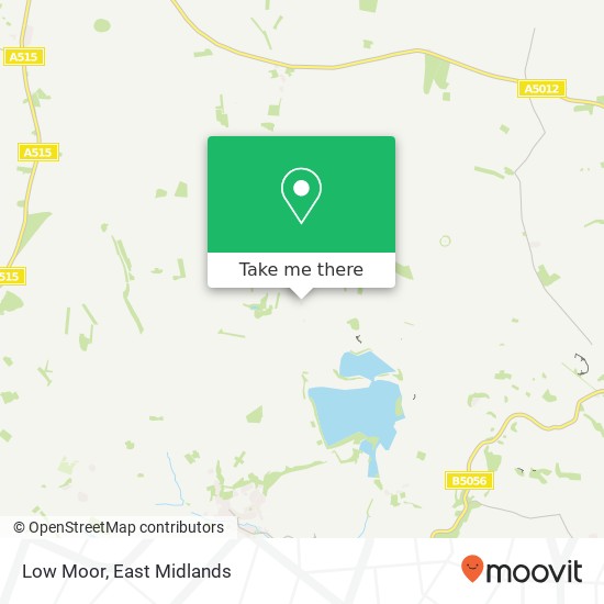 Low Moor map