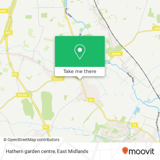 Hathern garden centre map
