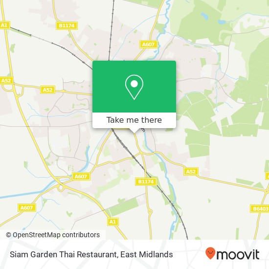 Siam Garden Thai Restaurant map