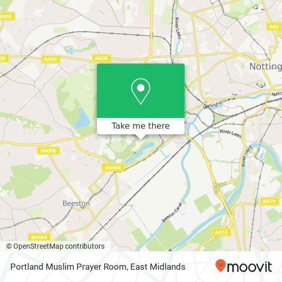 Portland Muslim Prayer Room map