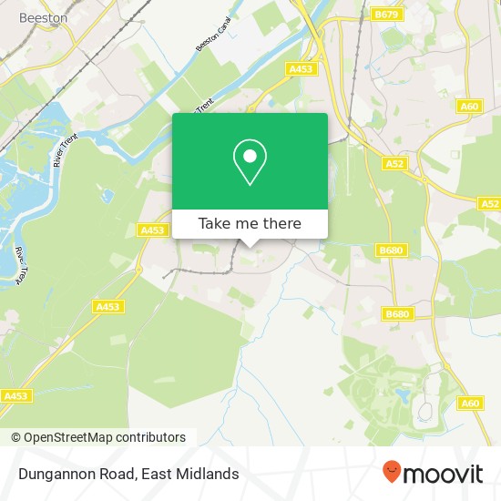 Dungannon Road map