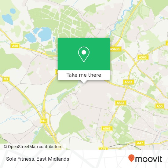 Sole Fitness map