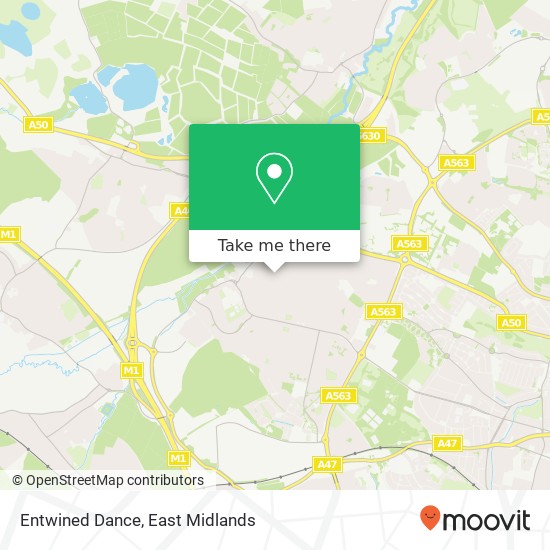 Entwined Dance map