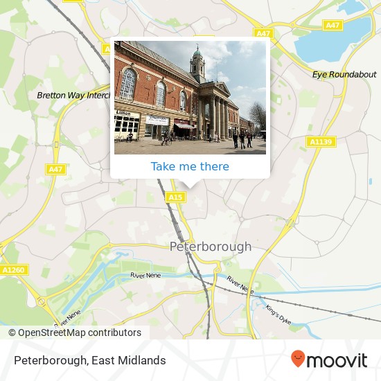 Peterborough map